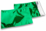 Envelopes coloridos de folha metalizada - Verde 162 x 229 mm | Envelopesonline.pt