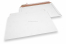 Envelopes de cartão ondulado branco - 320 x 485 mm | Envelopesonline.pt