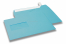 Azul céu, envelopes coloridos com janela Hello, 162 x 229 mm (A5), janela à esquerda, formato da janela 45 x 90 mm, posição da janela a 20 mm da esquerda / 60 mm de baixo, fecho adesivo, papel colorido 120 gramas | Envelopesonline.pt