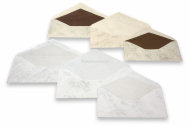 Envelopes marmorizados - cinza e castanho | Envelopesonline.pt
