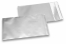 Envelope colorido de película metalizada mate - Prateado 114 x 162 mm | Envelopesonline.pt
