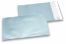 Envelopes coloridos de película metalizada mate - Azul Gelo 114 x 162 mm | Envelopesonline.pt