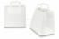 Sacos de papel com alças dobradas - branco 260 x 175 x 245 mm | Envelopesonline.pt