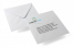 Envelopes de cartões de felicitações quadrados | Envelopesonline.pt