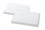 Envelopes de luto - branco + margem dupla