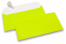 Envelopes néon - amarelo, sem janela | Envelopesonline.pt