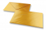 Envelopes de cartões de felicitações de luxo, metal dourado | Envelopesonline.pt