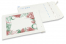 Envelopes de Natal de bolhas brancos - Vintage | Envelopesonline.pt