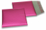 Envelopes de bolhas de plástico metalizado mate ECO - cor-de-rosa 165 x 165 mm | Envelopesonline.pt