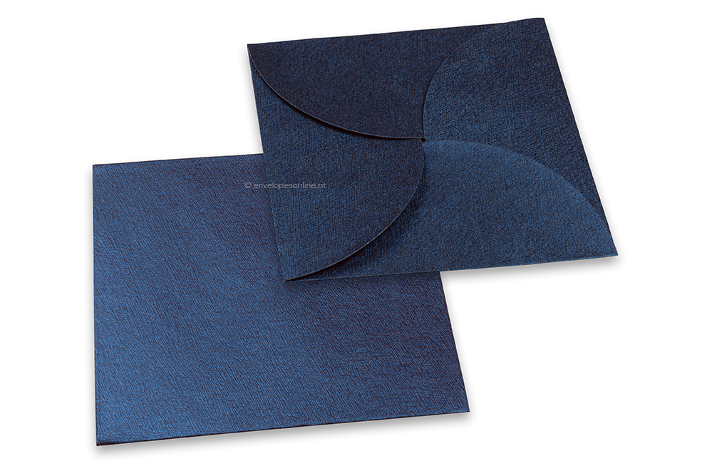 Envelopes estilo bolsa - Azul