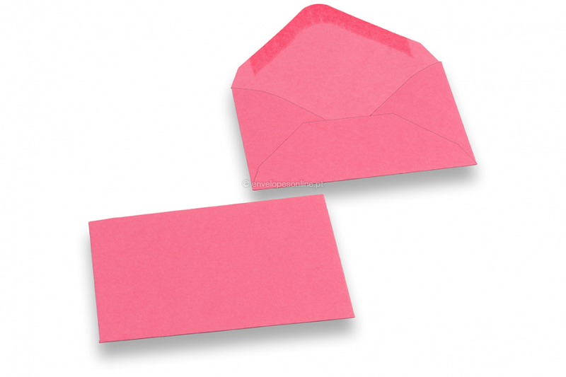 Mini envelopes cor-de-rosa choque