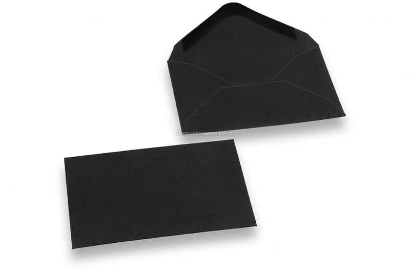 Mini envelopes preto