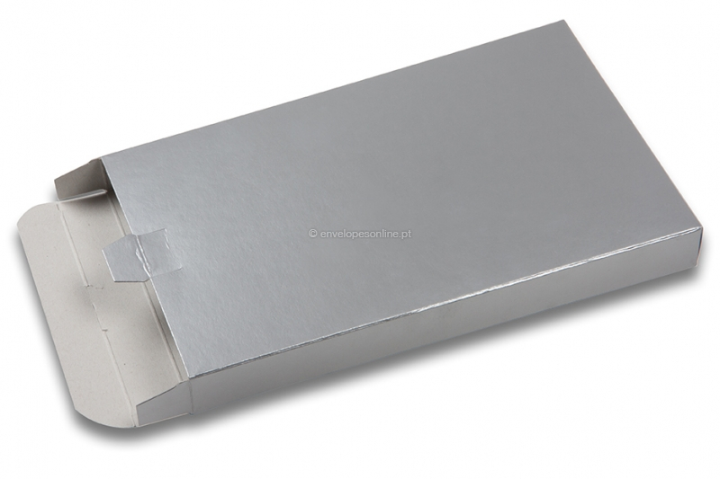 Caixas postais com cores brilhantes - prateado