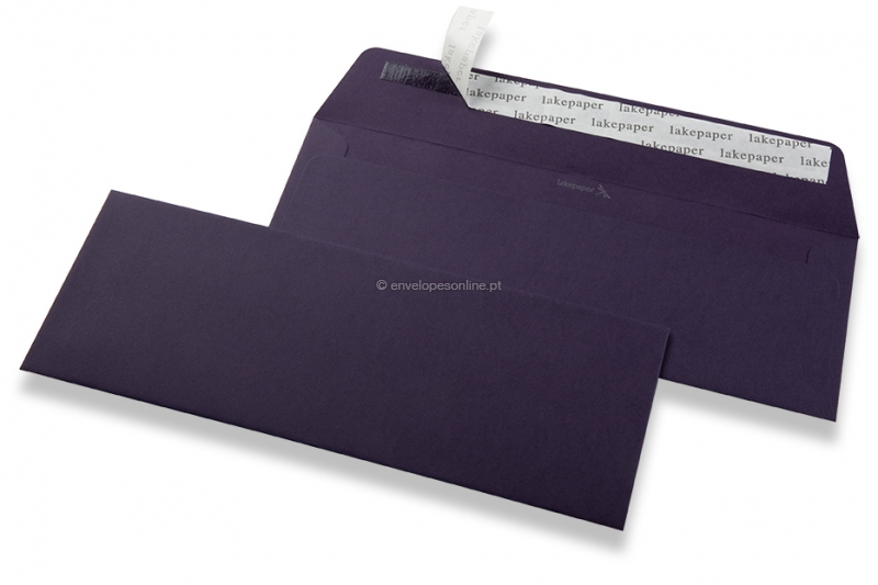 Envelopes The Kiss, Gmund Lakepaper - roxo: Cachecol
