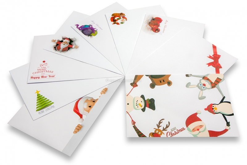 Envelopes de cartões de Natal? Envelopes de cartões de Natal?