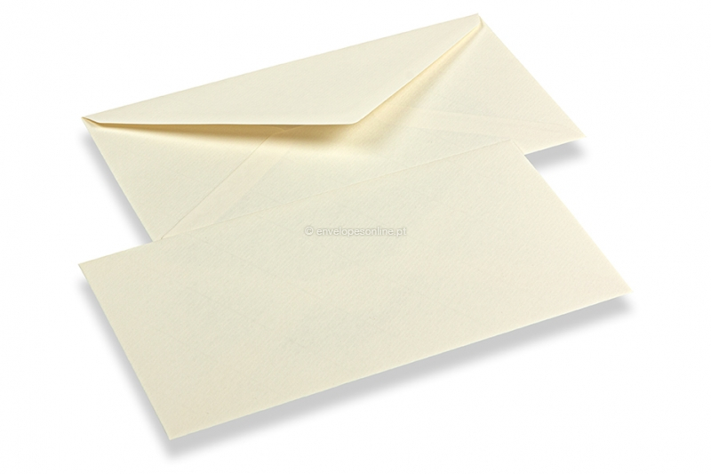 Envelopes papel vergé branco marfim