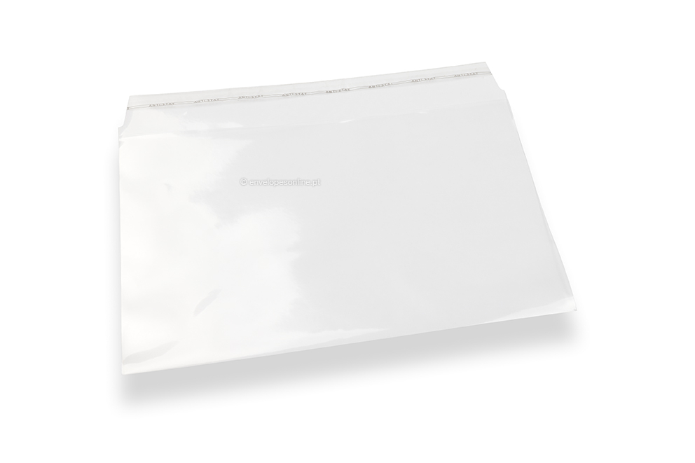Envelopes de plástico transparentes 162 x 229 mm