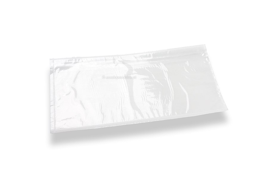 Envelopes de lista de embalagem sem impressão - DL, 122 x 225 mm