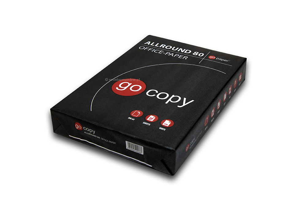 Papel de fotocópia A4 extra branco