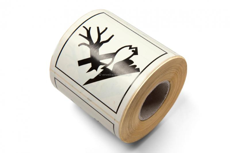 Etiquetas para aviso - Nocivo para o ambiente