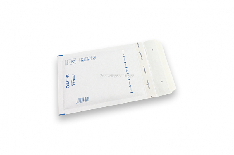 Envelopes de papel de bolhas brancos (80 g/m²) - 150 x 215 mm