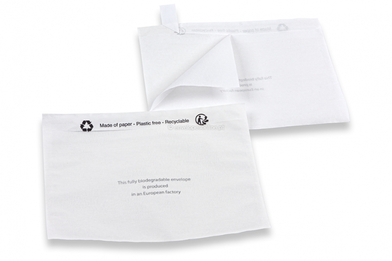 Envelopes para lista de embalagem em papel - 120 x 162 mm sem impressão