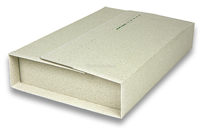 Embalagem para livro Variofix em papel de erva