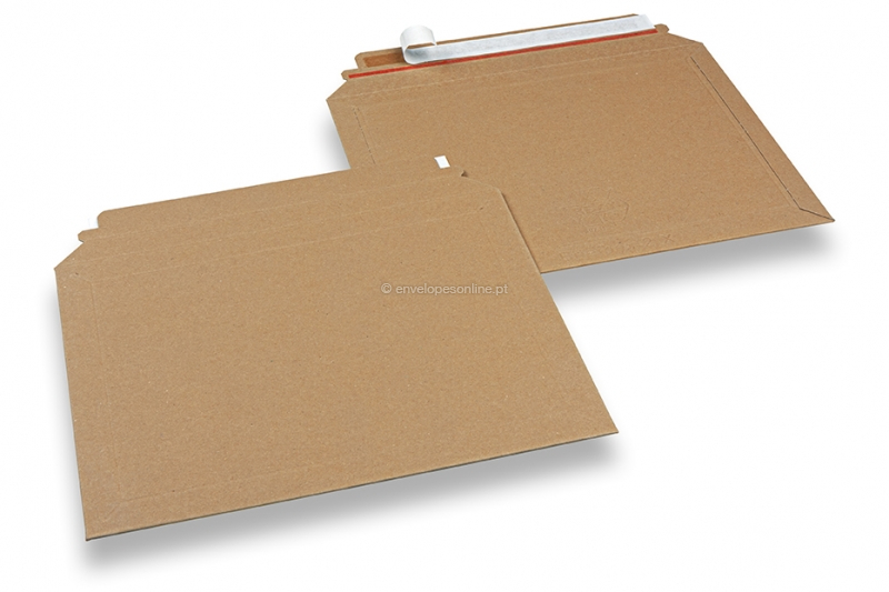Envelopes de cartão castanho - 215 x 270 mm