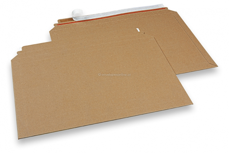 Envelopes de cartão castanho - 250 x 353 mm