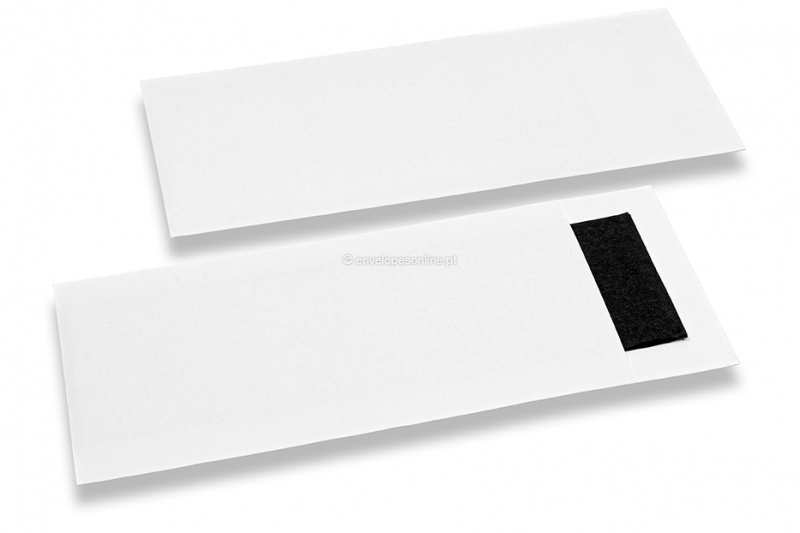 Sacos porta-talheres branco sem incição + preto guardanapos