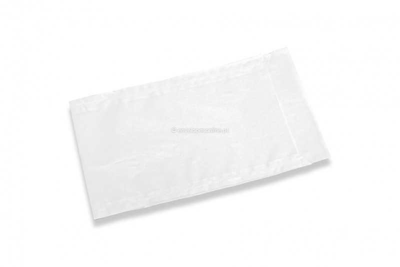 Envelopes de papel glassine branco - 115 x 160 mm