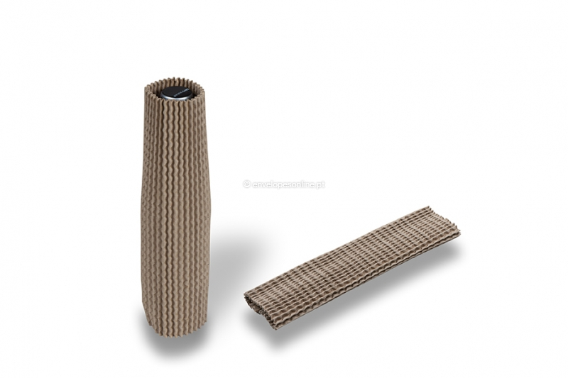 Mangas de proteção em cartão kraft - 23 cm altura: para o diâmetro de 3.5 cm à 5.5 cm