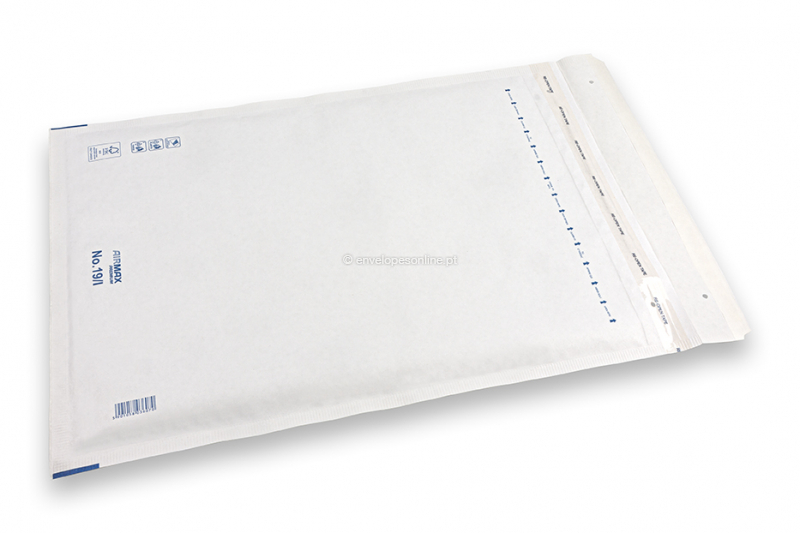 Envelopes de papel de bolhas brancos (80 g/m²) - 300 x 445 mm