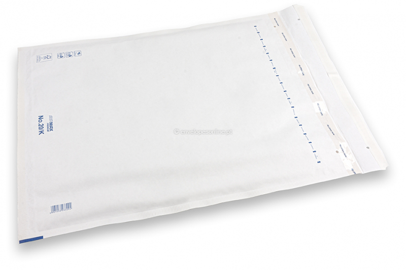 Envelopes de papel de bolhas brancos (80 g/m²) - 350 x 470 mm