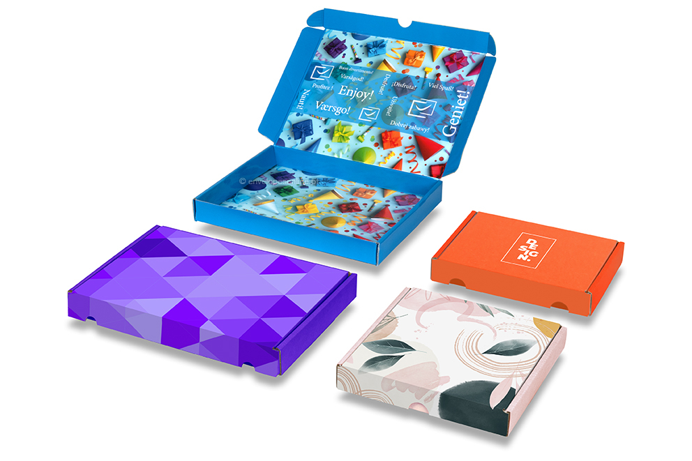 Caixas de transporte personalizadas - exemplos