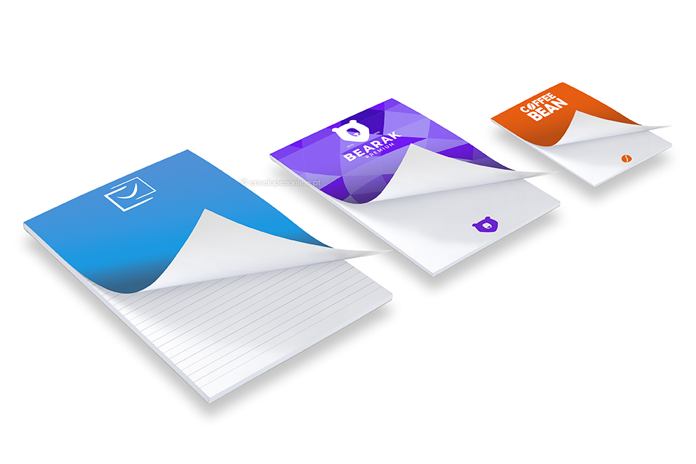 Blocos de notas impressos - com capa