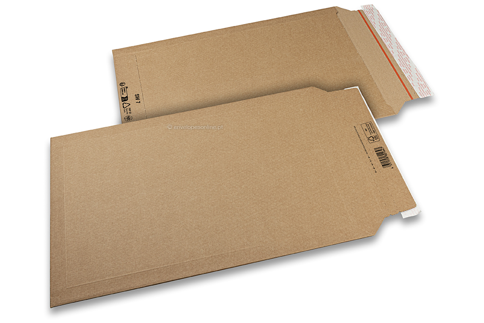 Envelopes de cartão ondulado - 320 x 480 mm, SW7